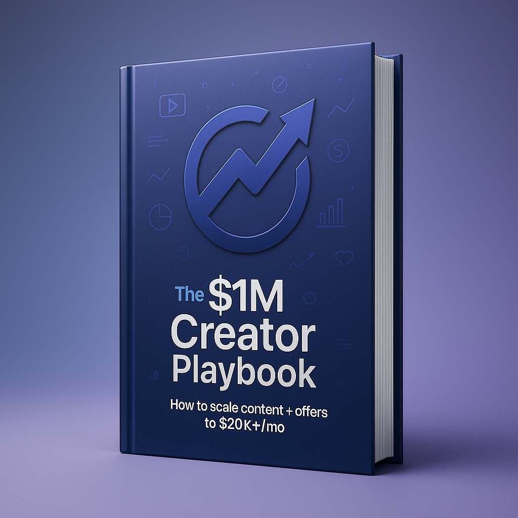 The $1M Creator Playbook - How to scale content + offers to $20K+/mo